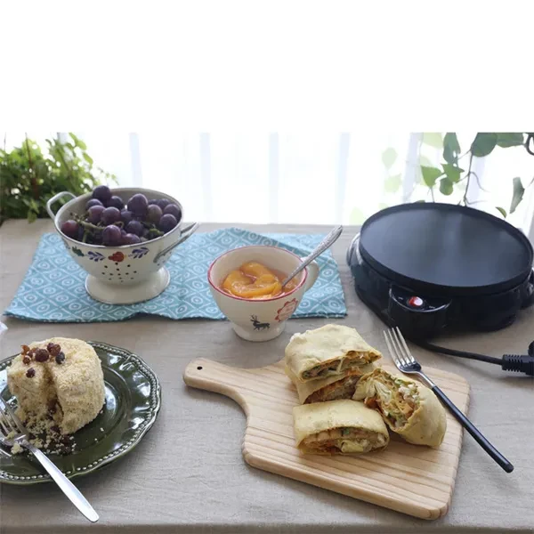 Electric Family Pancake Maker Household Batter Crepe Maker Home Kitchen Tool DIY Restaurant Supplies EME