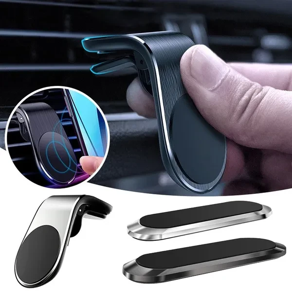 Universal Car Phone Holder Magnetic Air Vent Mount Cell Phone Car GPS Navigation Mobile Phone Holder Stand Mobile Phone Accessories