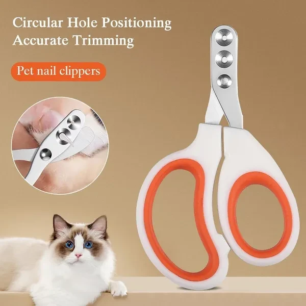 Professional Pet Nail Clipper Claw Grooming Scissors for Small Dogs Cats Accessories, Sharp Cutting Blades, Professional Claw Cutters Cat and Dog Nail Clippers Sharp Stainless Steel Pet Nail Trimmers,