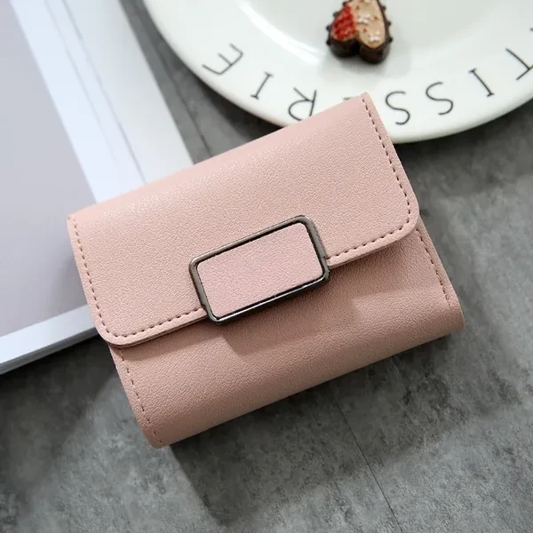 New Fashion Women Wallets Small Leather Short Coin Purse Ladies Card Bag Clutch Female Purse Money Clip Wallet