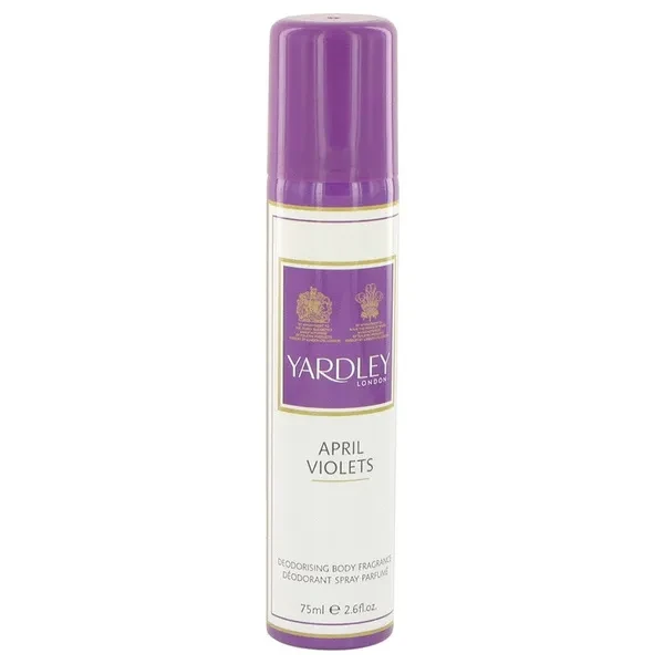 April Violets by Yardley London 2.6 oz Body Spray for Women