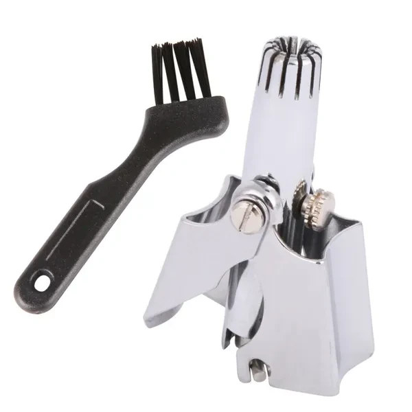 Manual Washing Vibrissa Device Wholesale Mechanical Nose Hair Trimmer Shaving and Hair Removal