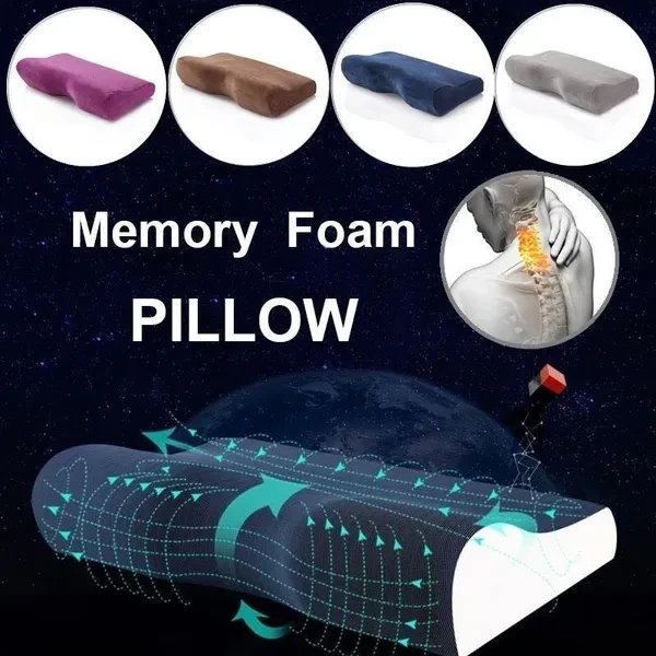 Unisex Home Living Orthopedic Pillows for Neck Pain 50x30x11-7cm