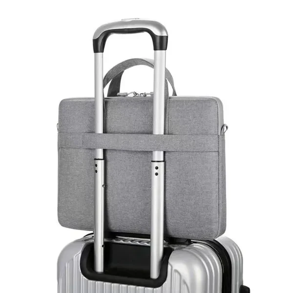 Simple 13/14/15.6 inch Laptop PC Waterproof Handbag Messenger Inclined Shoulder Bag Carrying Soft Notebook Case Briefcase for MacBook Lenovo Dell HP Asus Computer Bag