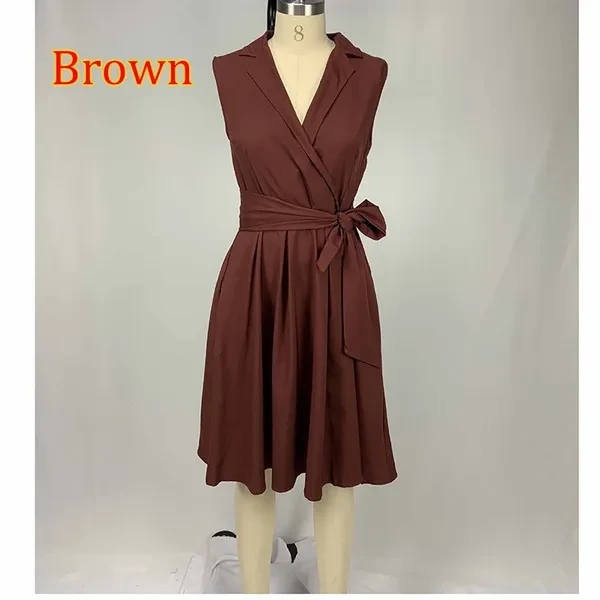 2021 Women Fashion Slim Waist Dress 2021 Plus Size Casual A Line Party Dress