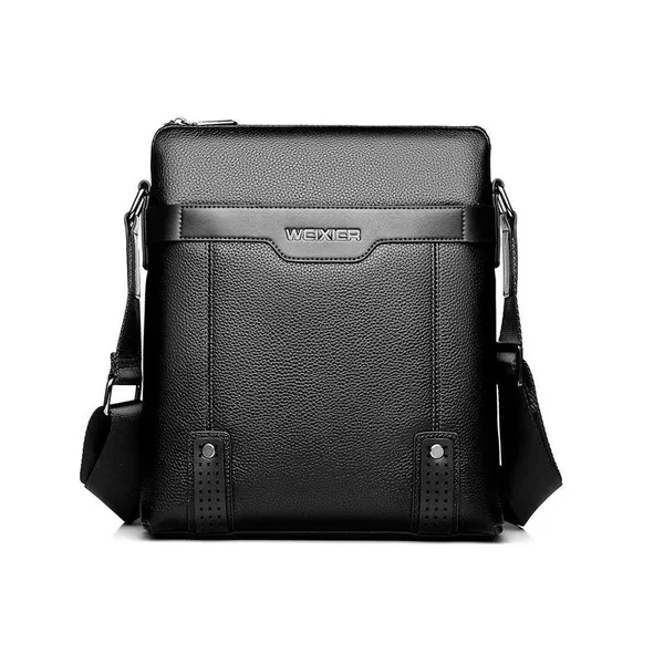 Men's Crossbody Bags High Quality Tote Fashion Business Man Messenger Bag Big Size PU Leather Shoulder Bags