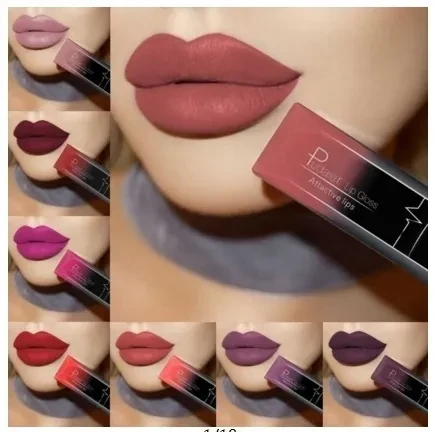 Pudaier Sexy Lip Makeup 17 Color Pigment Matte Velvet Liquid Lipstick Waterproof Best Nude Lipgloss Beauty Cosmetic