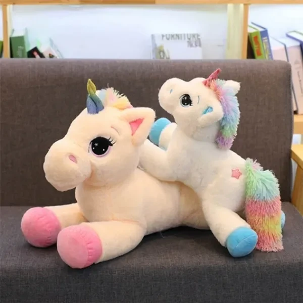 40cm60cm Cartoon Doll Plush Toy Plush Fluffy Animals Animal High Quality Gift Horse for Children