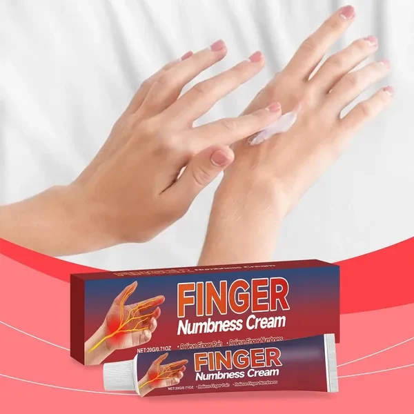 Natural Ingredients Finger Numb Relief Health Cream, 20gPack