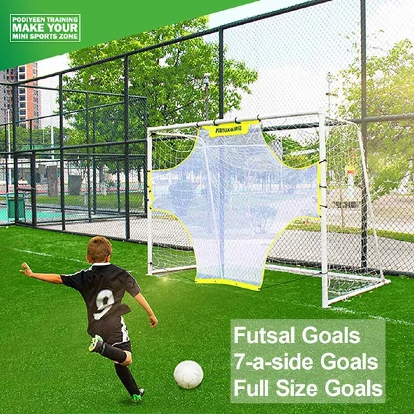 Training Football Soccer Target Practice Training Shot Goal Net Portable Soccer Ball for Children Soccer Training Tool