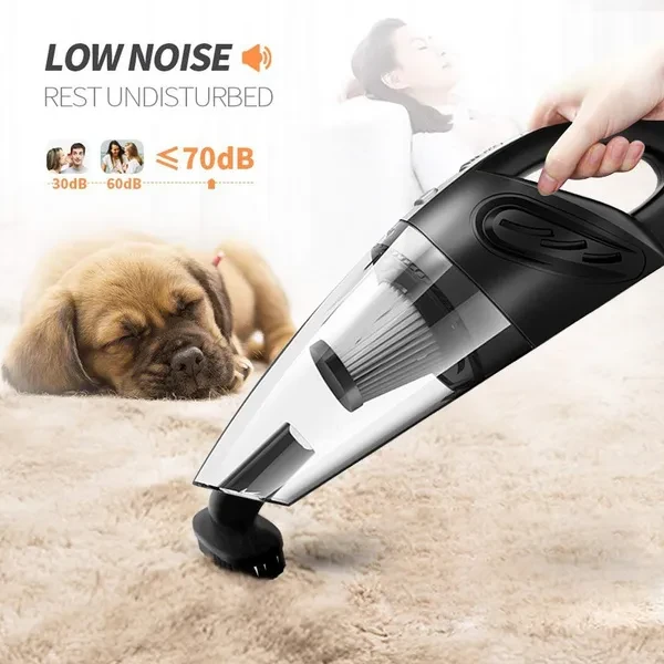 NEW 3-In-1 Portable Home Car Vacuum Cleaner Dry & Wet Universal Small Handheld Vacuum Cleaner