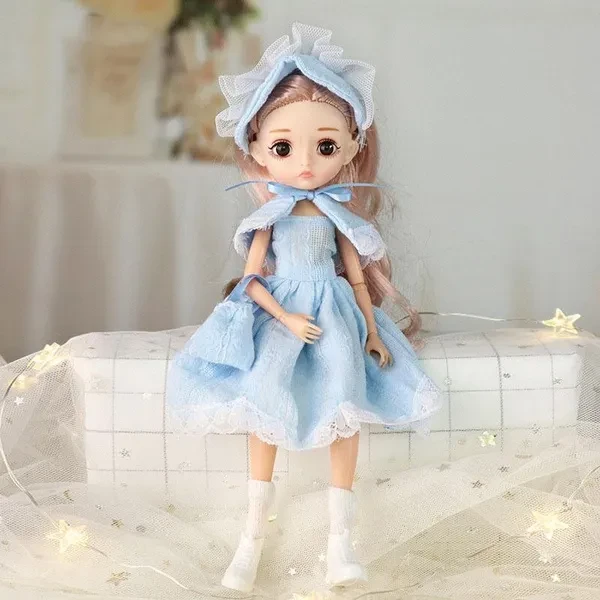 16cm/26cm Fashion Girls Dolls Children Toys Delicate Princess Dolls Playhouse Doll Toys Girls Cute Toys Gift