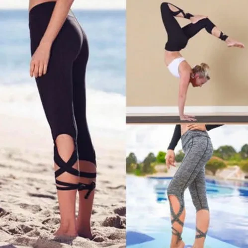 New Twist Yoga Pants Fitness Pants Dance Ballet Leggings Tight Yoga Pants.