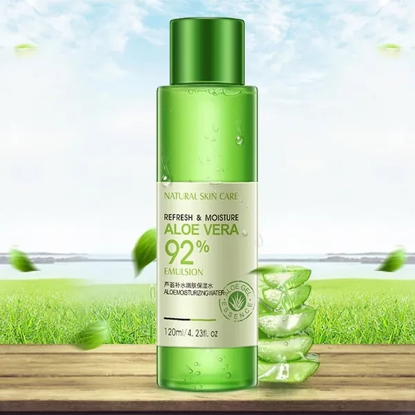 120ml Natural Aloe Vera Gel Toner & Moisturizes Skin